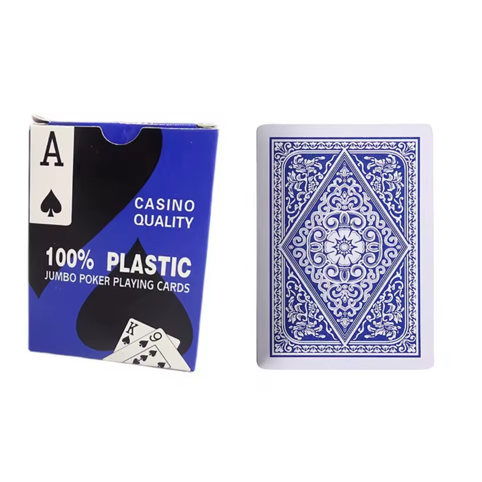 100% Plastik Pokerkarten Bild 4